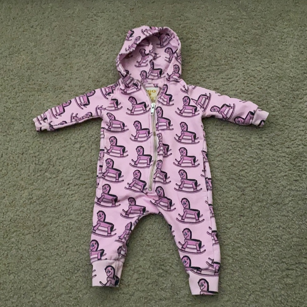 Hugo Loves Tiki Organic Cotton Romper